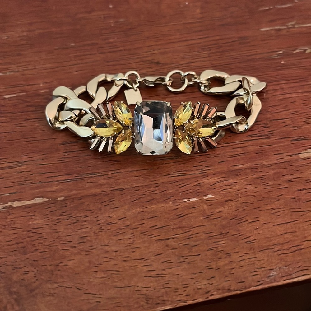 Banana Republic Crystal bracelet.